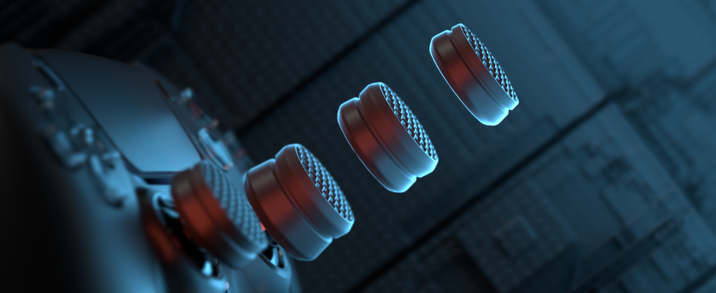 3 Height Armor Thumbs Cushion Caps Thumb Grips for ps5, for ps4