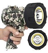 BUYSIGHT Rechargeable Spotlight Flashlight,1000,000 lumens Hand held Spotlight Waterproof Flashli...