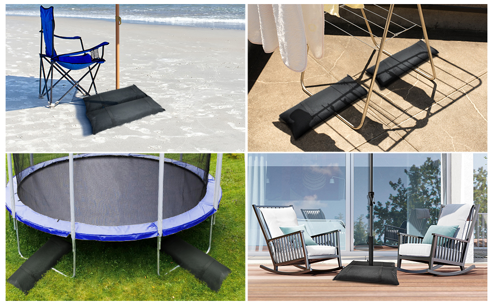 Umbrella Base Weight Sandbags Set
