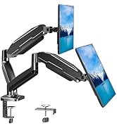 MOUNT PRO Dual Monitor Mount Fits 13 to 32 Inch Screen, Height Adjustable Monitor Stand for 2 Mon...