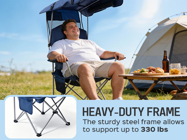 outdoor chairs with canopy