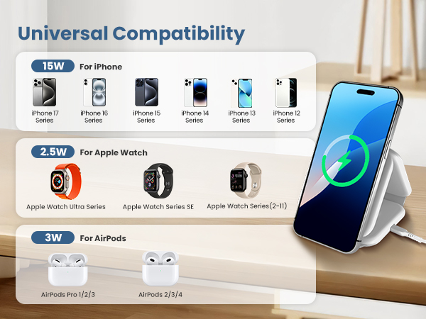 3 in 1 charging station apple