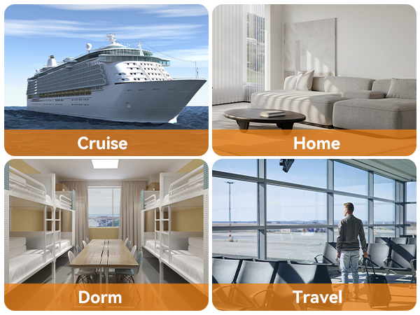 cruise ship essentialEuropean travel plug adapter for gril