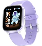 ZURURU Kids Smart Watch for Boys Girls Teens Gifts Idea for 6-14 Years Old, Kids Fitness Tracker ...