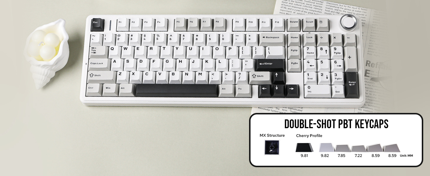 F99 PRO White Grey