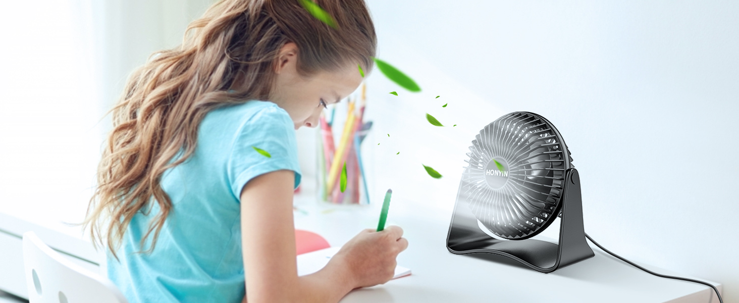 queit desk fan 