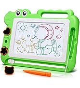 AiTuiTui Magnetic Drawing Board Toddler Toys Gift for Girls Boys, Color Sketch Writing Scribble D...