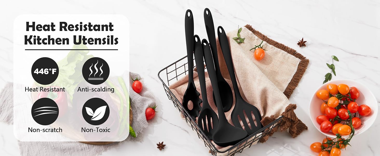Heat Resistant Kitchen Utensils