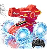 Motivekit RC Submarine, 4-in-1 Remote Control Boat with Water Gun, Amphibious RC Cars for Kids, P...