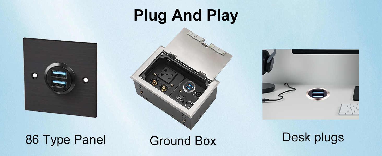 usb 3.0 panel mount adapter 