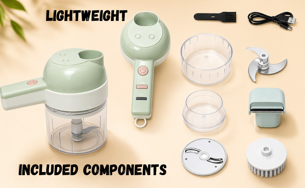 4 IN 1 VEGETABLE CHOPPER