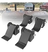 Dump Trailer Tailgate Hinges with Metal bushing &amp; Grease Zerk for Door Gate Body, Weld-on Heavy D...