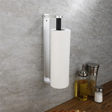 silver paper towel holder 