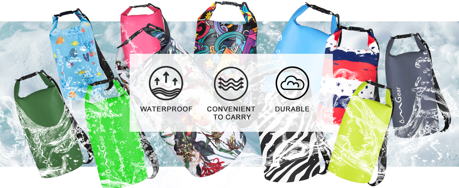 OMGear dry bag with phone case