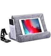 Sttargxing 2pcs Multi-Angle Tablet Holder Cushion Stand with Net Pocket &amp; Black Color Phone Stand...