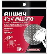 ALLWAY WP4 Self-Adhesive Mesh Drywall Patch, 4