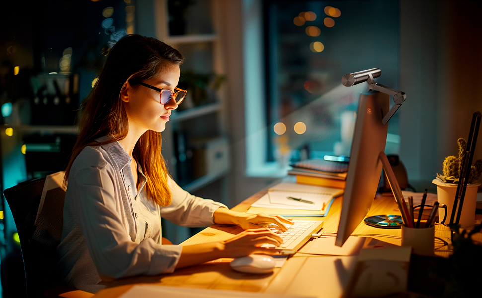 Screen hanging light