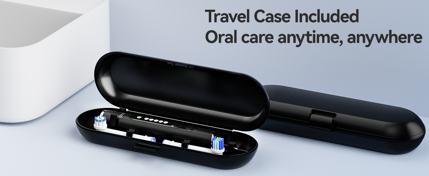 spin toothbrushes travel case