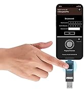 YIGORN 256GB Encrypted USB Drive,Fingerprint Flash Drive,Secure Password Protected U Disk, USB Me...