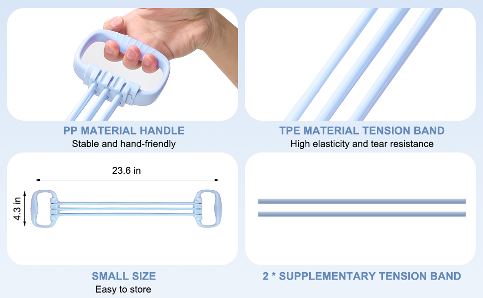8 shaped resistance band details