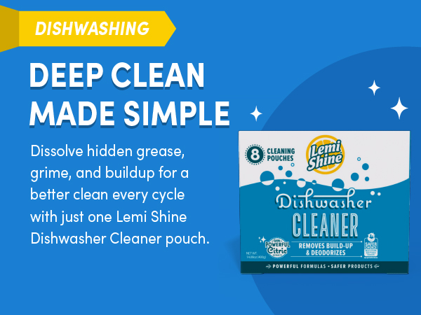 lemi shine dishwashing machine Cleaner