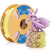 Goto Guard Tri Color Matte PLA Filament, Multicolor 3D Printing PLA Filament PLA 1.75mm, Rainbow ...