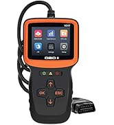 Zmoon OBD2 Scanner Diagnostic Tool, Vehicle Check Engine Code Readers with Reset &amp; I/M Readiness ...