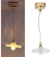 Dollhouse Chandelier, Miniature Chandelier Miniature Lamp Props Micro Decoration Scene Accessorie...