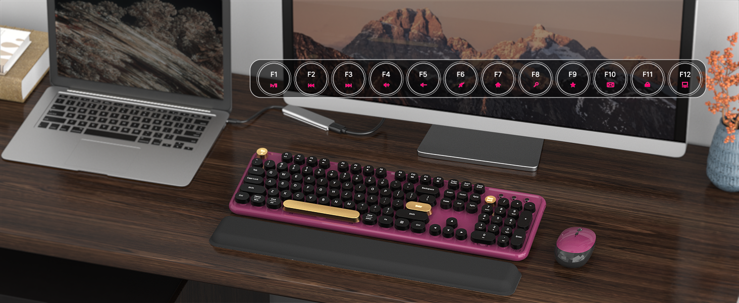 computer keyboard and mouse