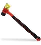 HOUSERAN Rubber Mallet, Rubber Mallet Hammer, Double-Face Hammer, Small Rubber Mallet, Rubber Ham...