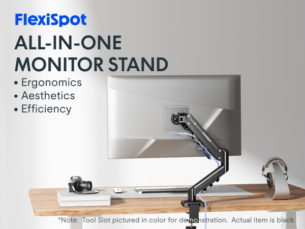 Flexispot all-in-one monitor stand