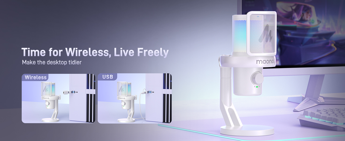 Wireless Gaming Microphone