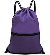 HOLYLUCK Drawstring Backpack Bag Sport Gym Sackpack