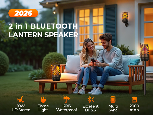 outdoor speaker camping