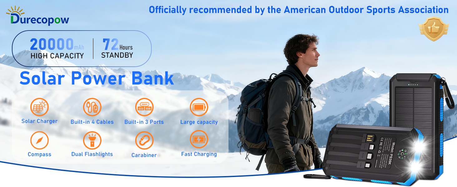 SOLAR CHARGER POWER BANK