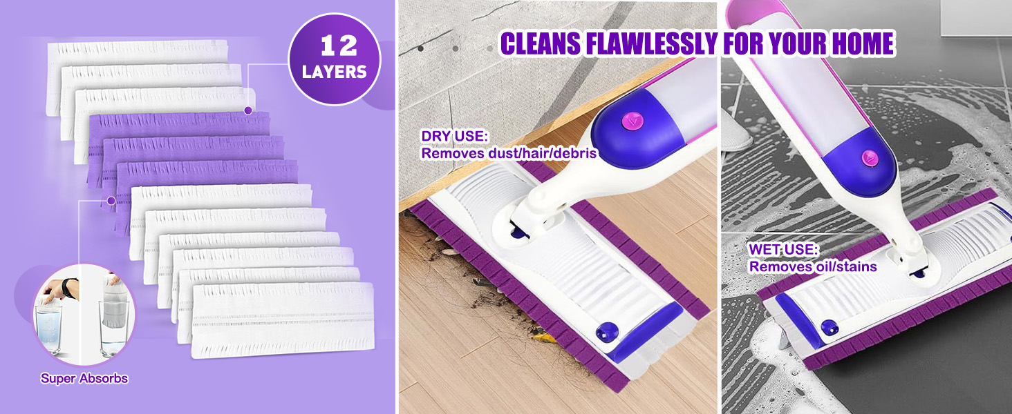 CLEANS FLAWLESSLY FOR YOUR HOME