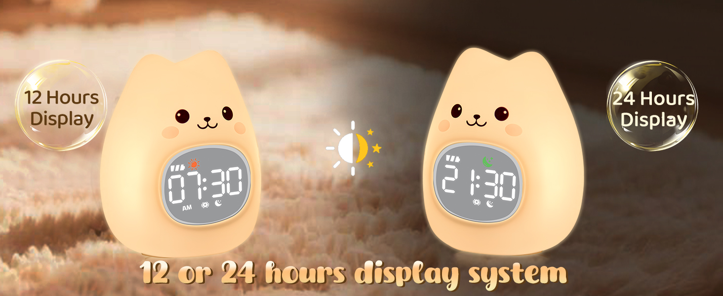 Alarm Clock with Night Light