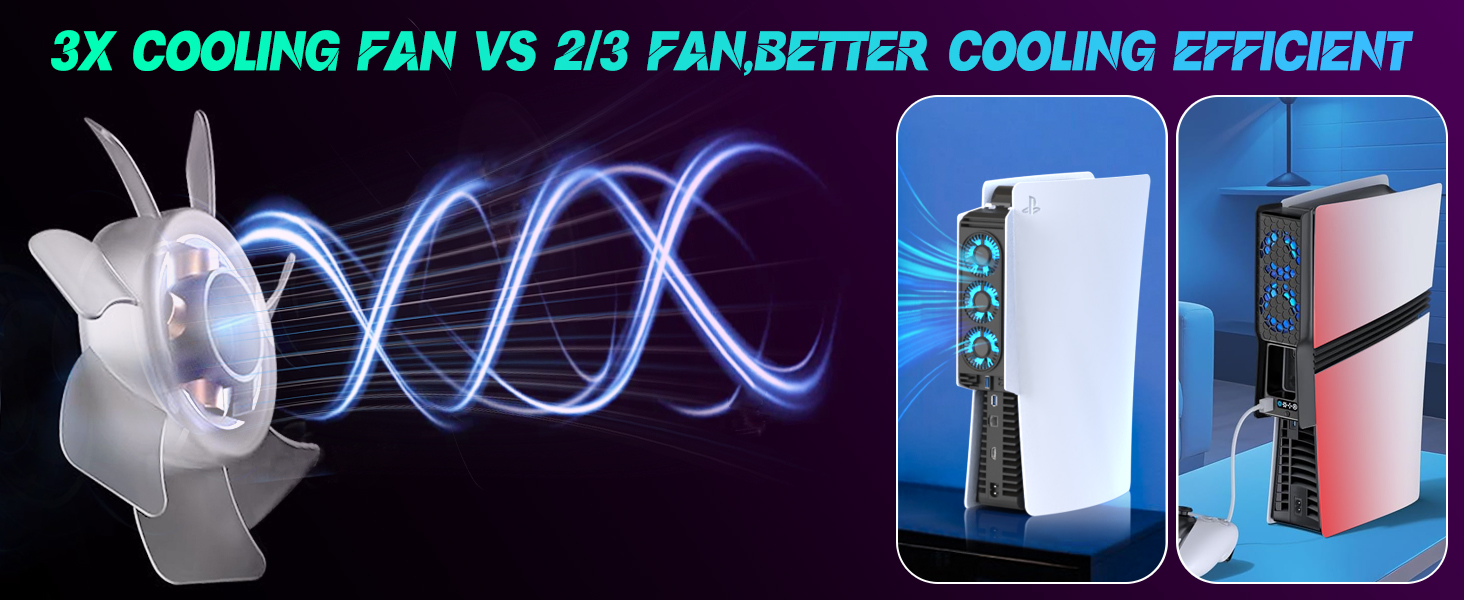 cooling fan for ps5
