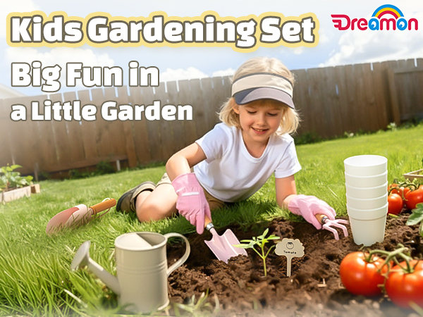 kids gardening set