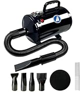 Xapigo Dog Dryer,High Velocity Professional Dog Grooming Dryer,Adjustable Temperature and Speed w...