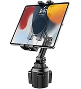 YOOZ Car Cup Holder Tablet Mount, Vehicle/Truck Cupholder Tablet Stand Adjustable [No Shaking] fo...