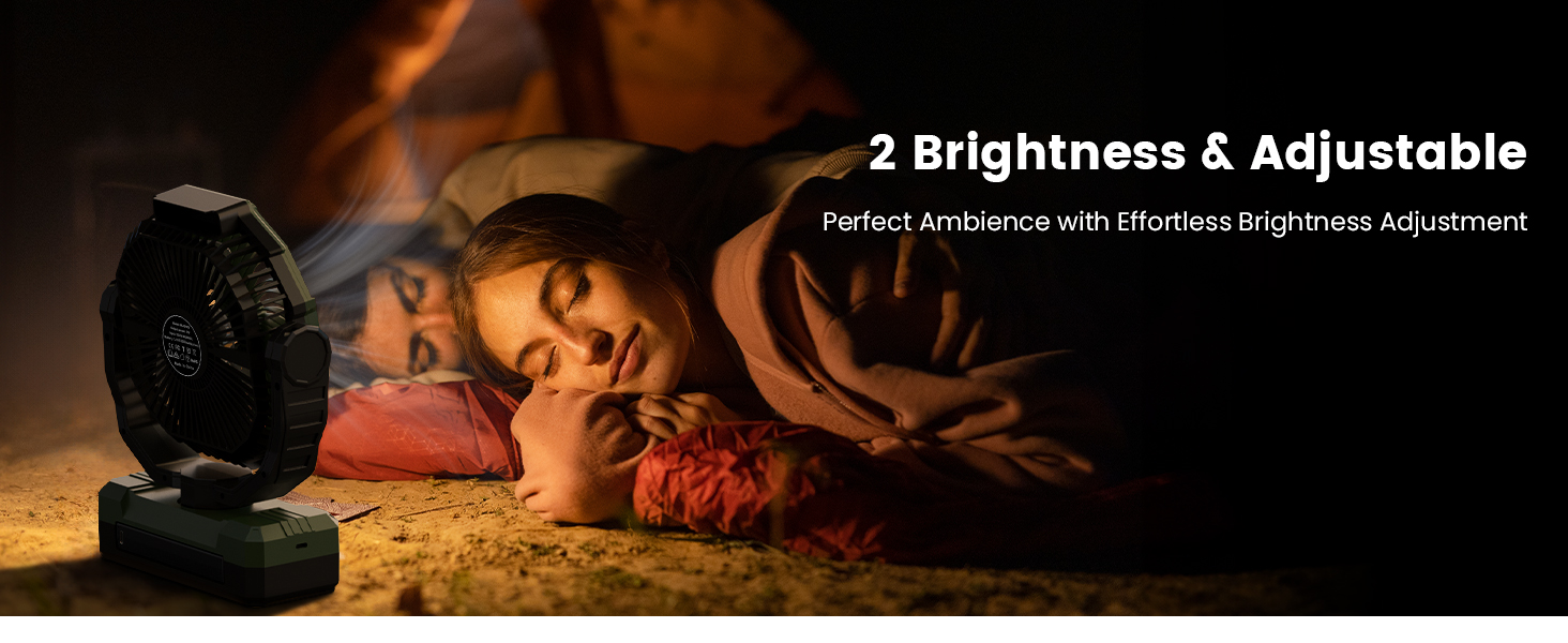 Rechargeable Camping Fan