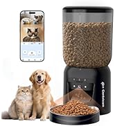 Centvicam Automatic Cat Feeder with 2K HD Camera: 5G WiFi Automatic Dog Feeder with Night Vision,...