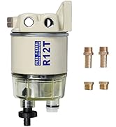 CARMOCAR Marine Fuel Water Separator/Diesel Fuel Filter/Water Separator for R12T MARINE SPIN-ON H...