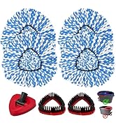 Mop Heads Replacements for O-Cedar RinseClean 2-Tank Spin Mop, Mop Replace Head for O Cedar, Mop ...