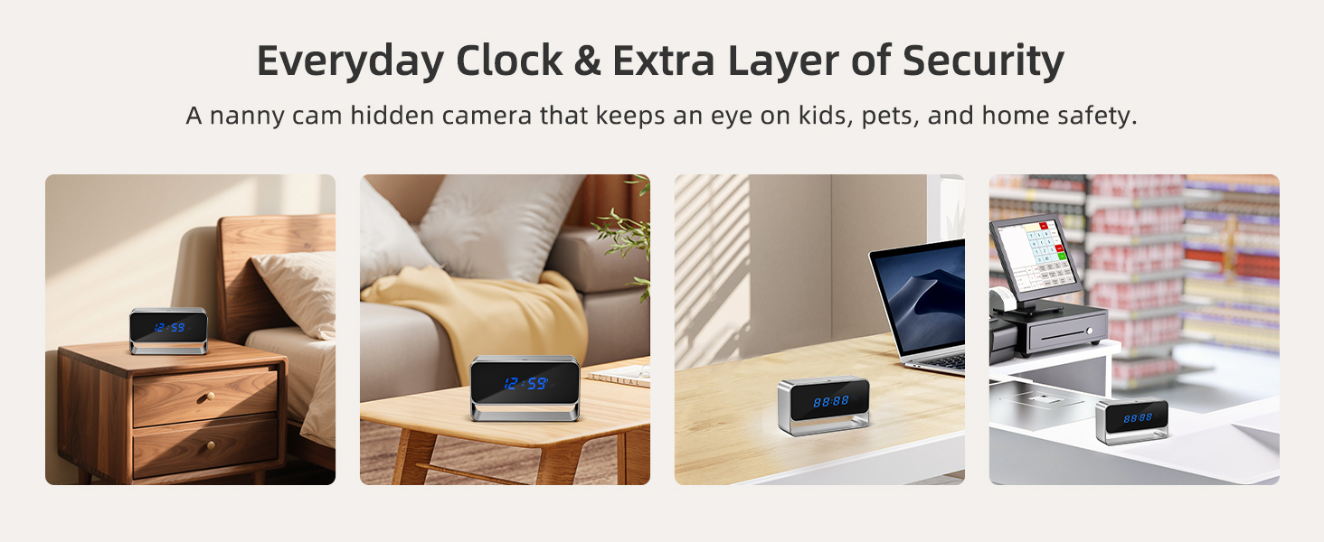 camaras espias ocultas con audio y video