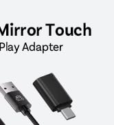 OTTOCAST Mirror Touch Wireless CarPlay Adapter - Bi-Directional Phone Mirroring &amp; Dual Mode for F...