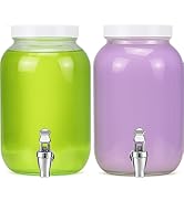 glass dispenser with spigot