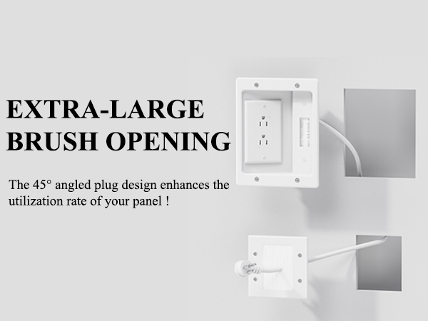 in-Wall TV Cable Management Kit