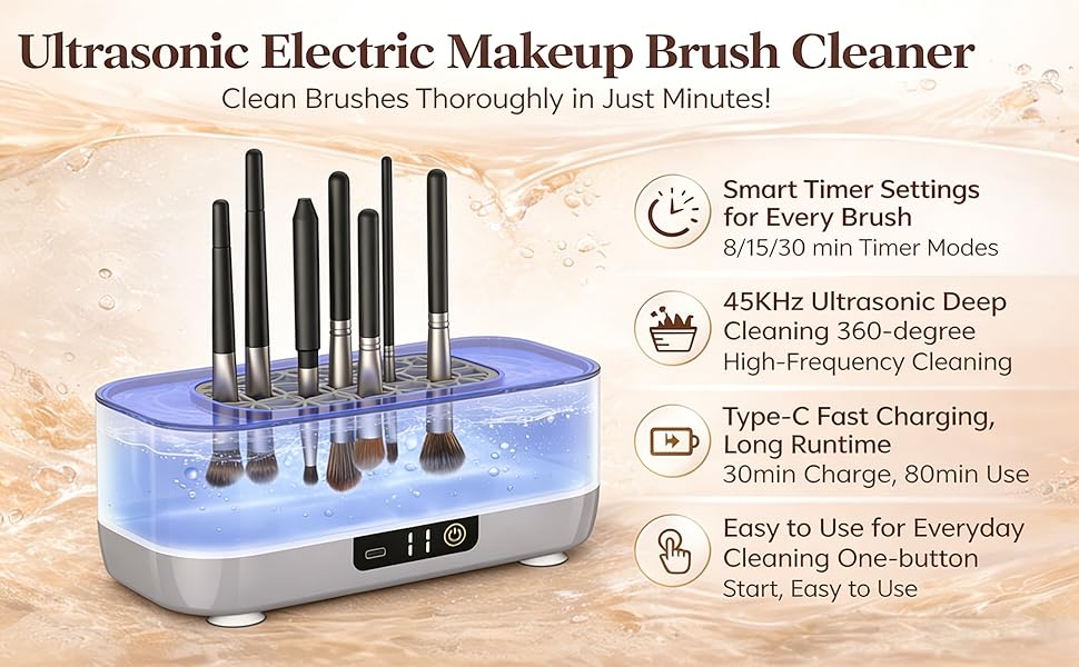 make up brush cleaner